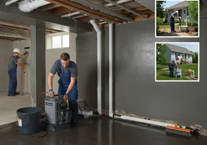 Basement Waterproofing and Flood Prevention process in Jasper, IN